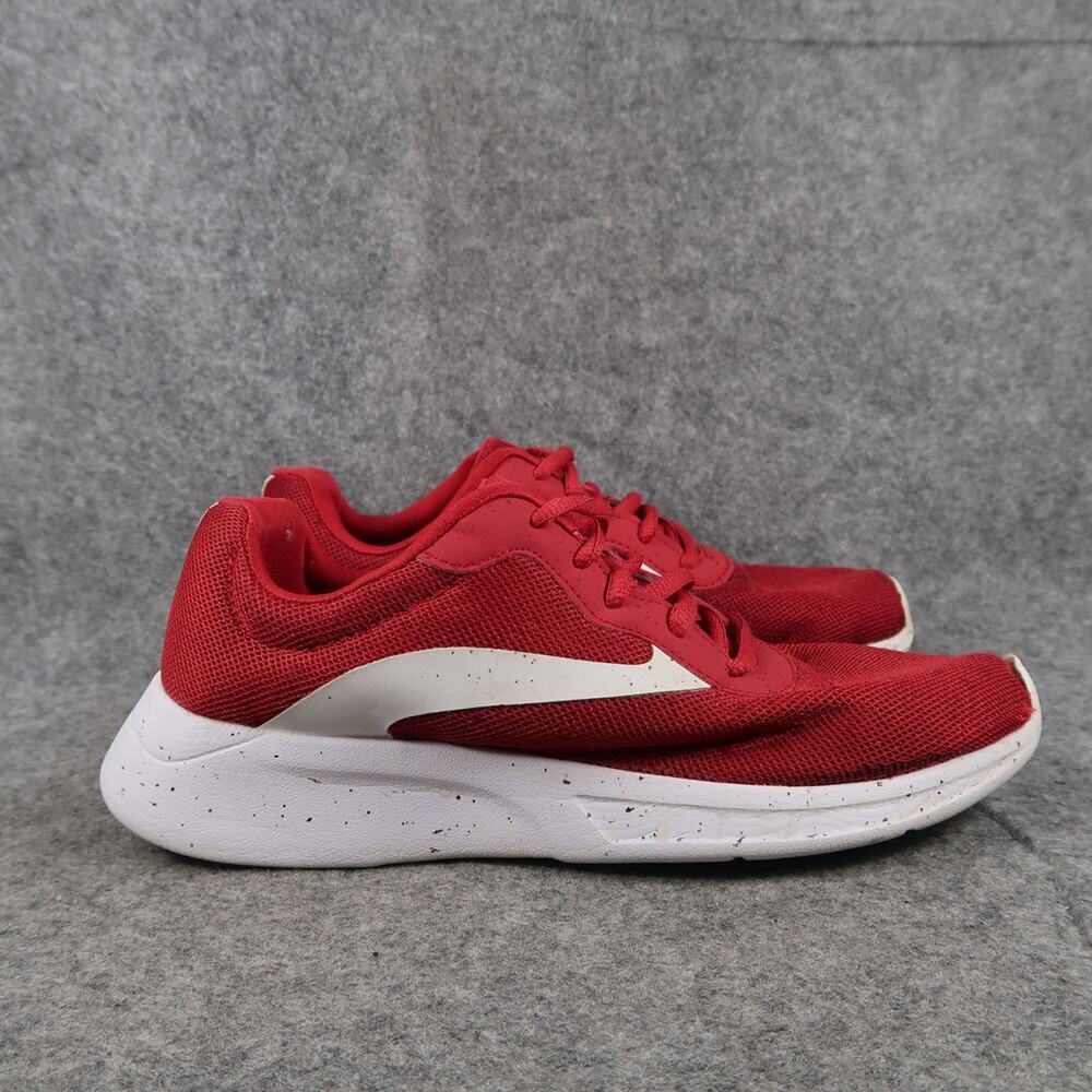Athletic Works Shoes Big Kids 6 Sneaker Trainers Red Lace Up Sport Active Casual